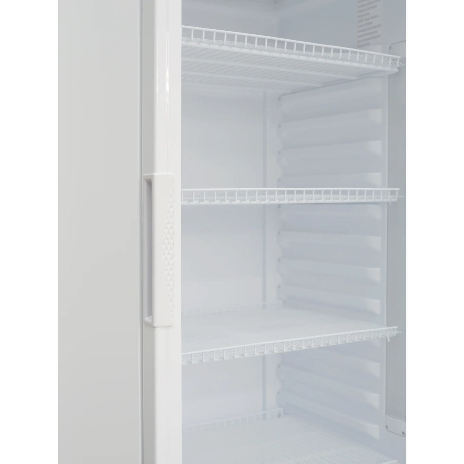 One-Door Commercial Merchandiser Refrigerator in White 24 in, 12 cu. ft.