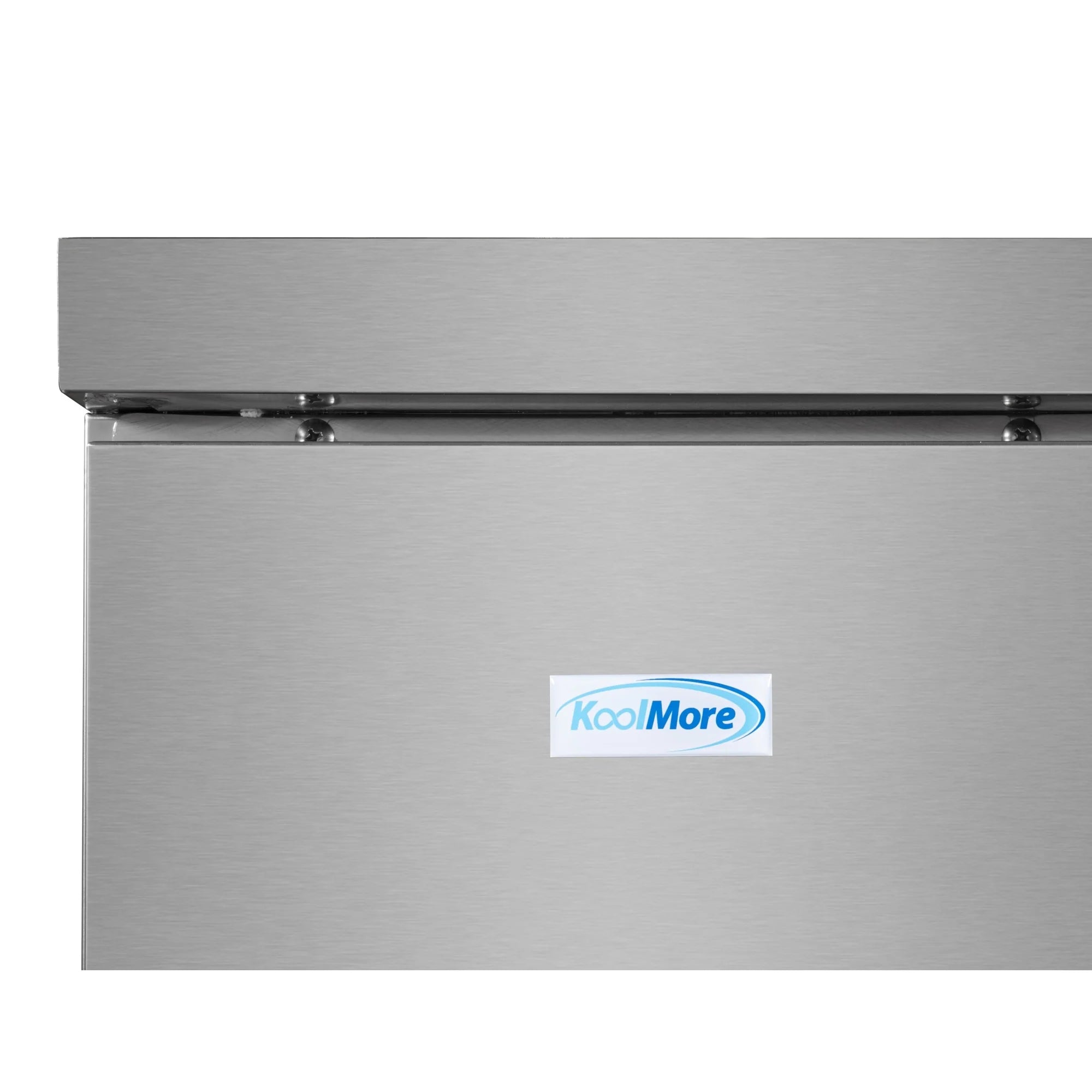 72" 3-Door Back Bar Cooler – 18 Cu. Ft LED Fridge