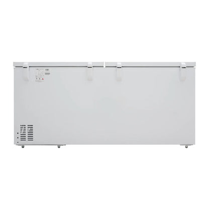 Commercial Chest Freezer, 30 Cu. Ft. in White, ETL Listed, 79 In.
