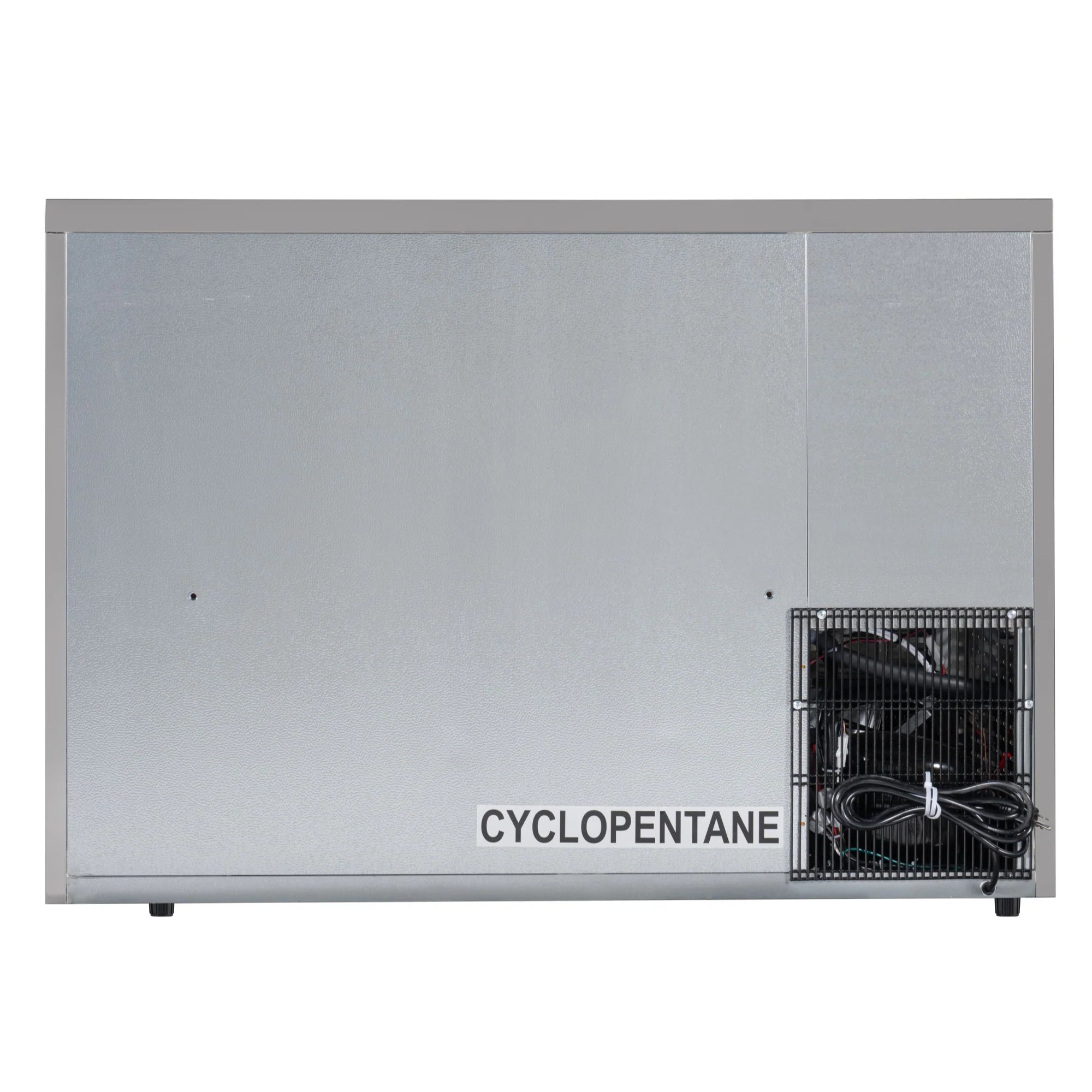 Commercial Two Glass Door Back Bar Cooler Refrigerator with Side Condenser and Compressor, LED Lighting, 11 Cu. Ft Capacity, 47 In.