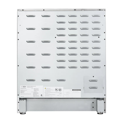 Electric Professional Range with Tilt Panel and Digital controls, Self-Cleaning, 16300W of Power, 240V in Stainless-Steel, 30 In.