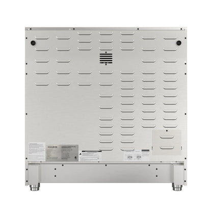 KoolMore Reserve 36 in. Electric Induction Range Oven with Ceramic Glass Cooktop, True Convection, 240V, 6.0 Cu. Ft., Air Fry, Sync Burners, CSA Certified in Stainless Steel
