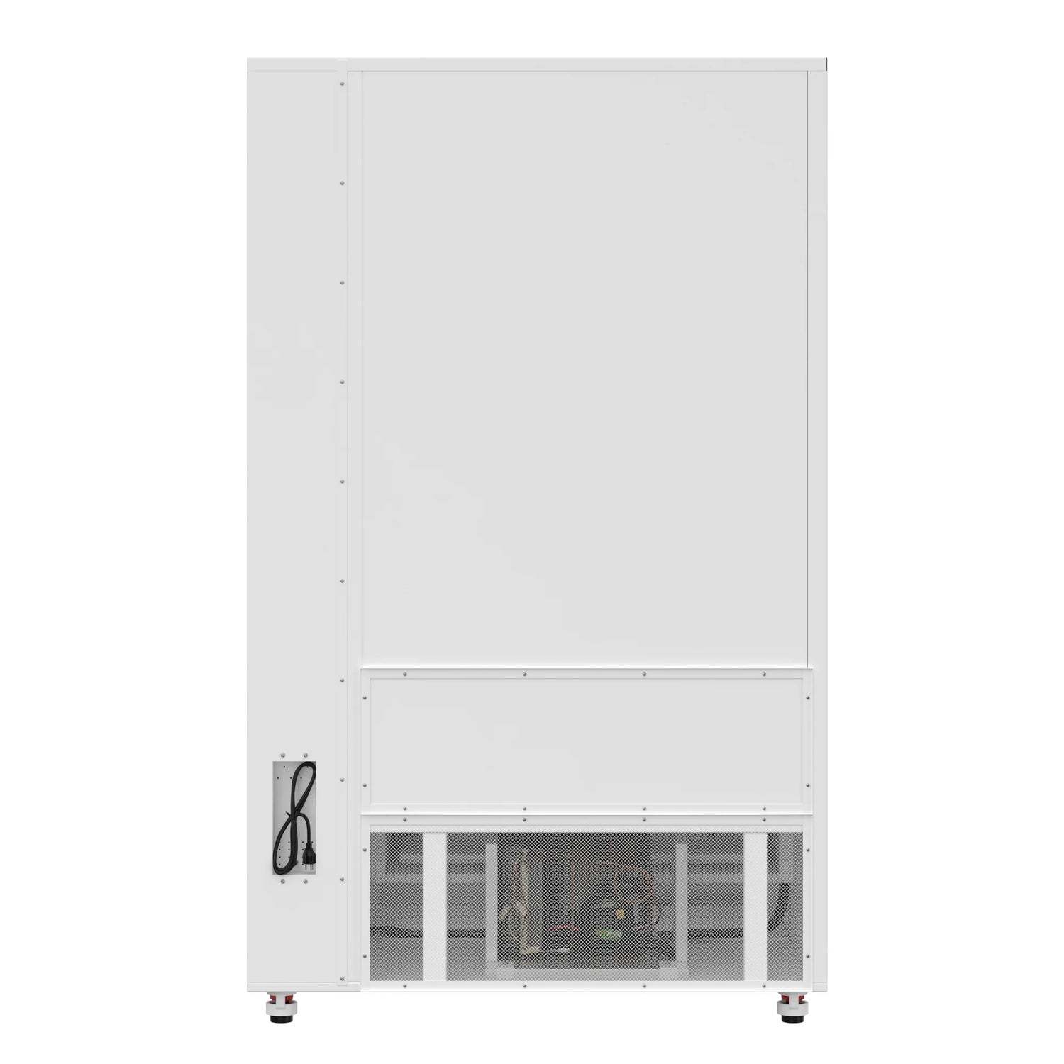 Commercial Freezer Ice Cream Vending Machine with 44 Slots, Ample 49 in. Touch Display, Bill Acceptor and Credit Card Reader in White, 45 In.