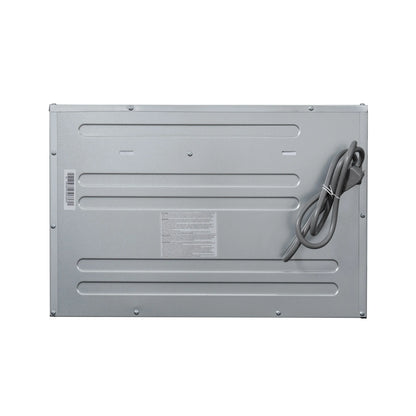 KoolMore Reserve 24 in. Stainless Steel Microwave Drawer, 1.2 Cu. Ft Capacity in Black