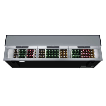 Commercial Bottle Cooler with Built-In Opener, ETL Listed, 30 cu. ft. 95 In.