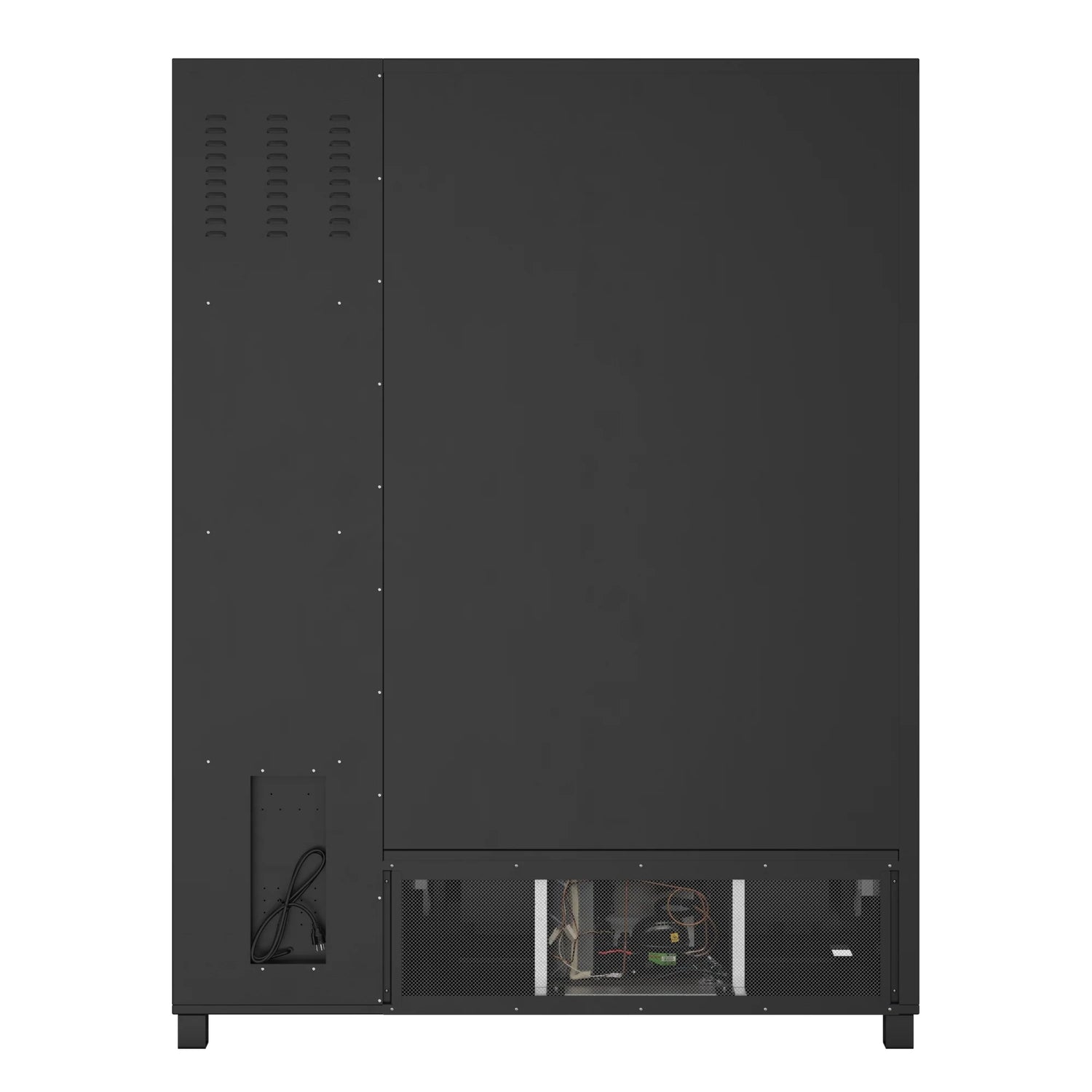 Snack Vending Machine with 21.5 Inch Touch Display, 66 Slots and Elevator-Lift Dispensing System, Refrigerated, Bill Acceptor and Credit Card Reader, Wifi and 4G Connectivity in Black