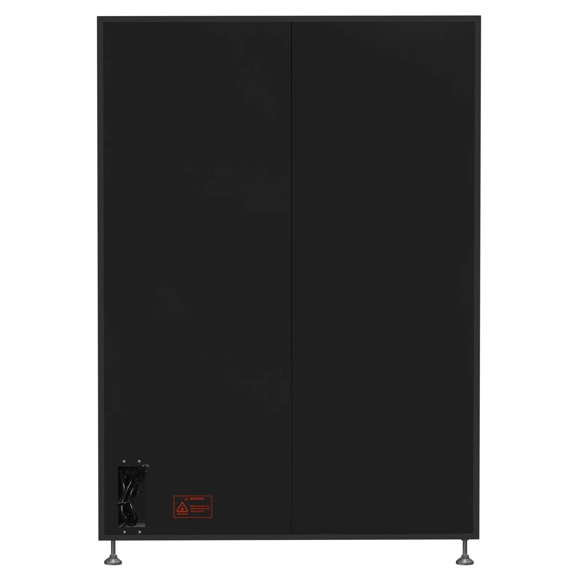 60-Slot Snack Vending Machine with 22-inch Touch Screen in Black, Non-Refrigerated., 50 In.