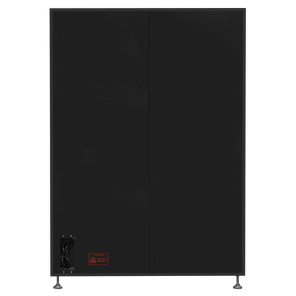 60-Slot Snack Vending Machine with 22-inch Touch Screen in Black, Non-Refrigerated., 50 In.