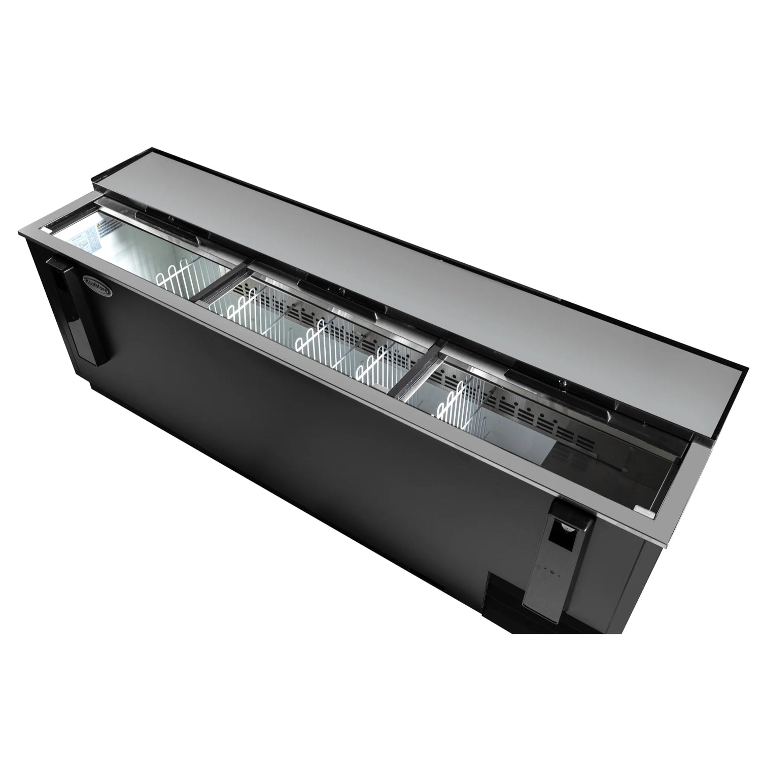 Commercial Bottle Cooler with Built-In Opener, ETL Listed, 30 cu. ft. 95 In.