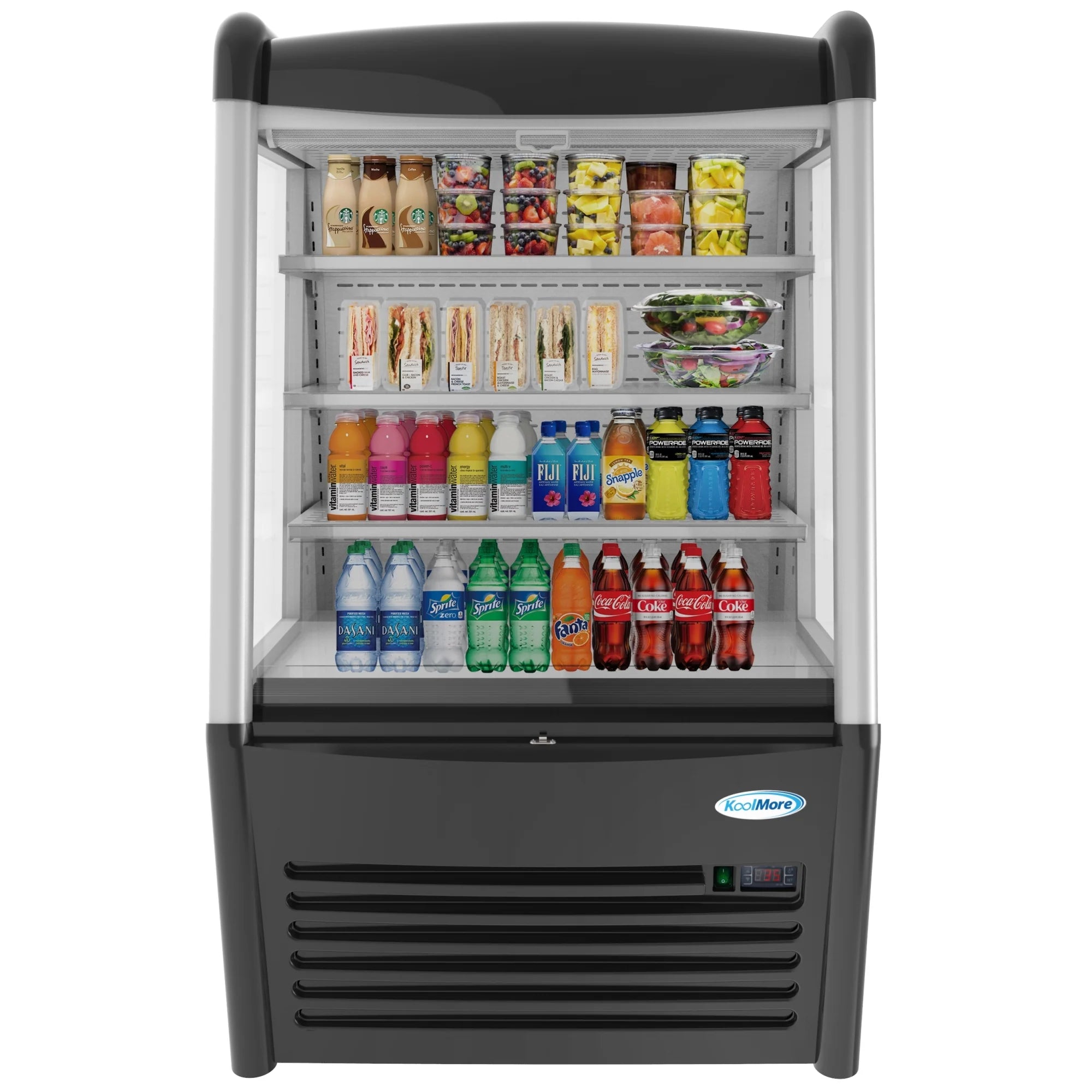 Open Air Grab and Go Refrigerator 36 in, 11.3 cu ft.