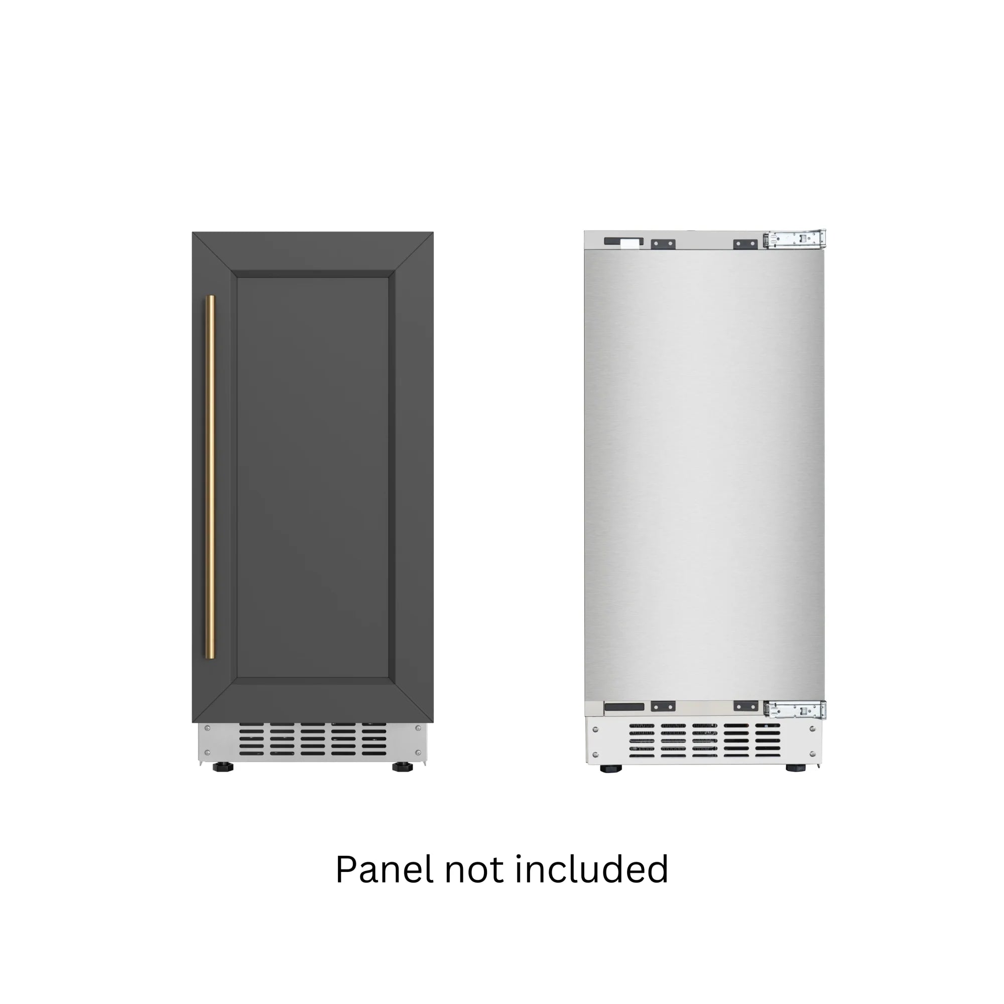 KoolMore Reserve 15 in. Residential Panel Ready Ice Maker 57 lbs/24hr in Stainless-Steel