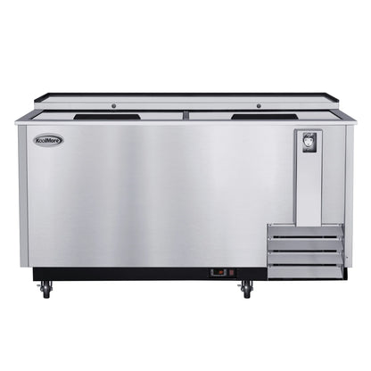 Commercial Bottle Cooler with Built-In Opener, ETL Listed, 19 cu. ft. 65 In.