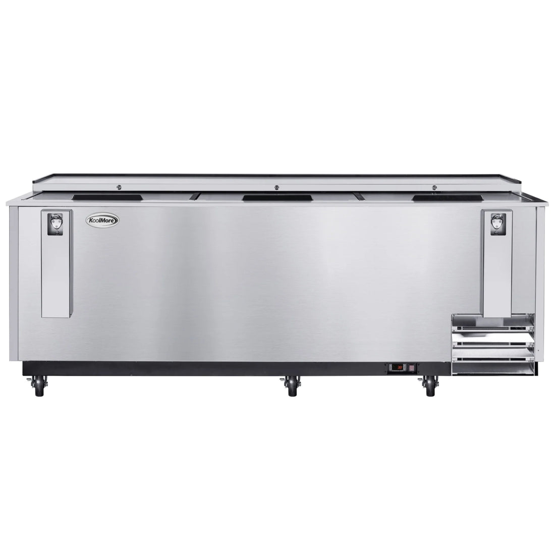 Commercial Bottle Cooler with Built-In Opener, ETL Listed, 30 cu. ft. 95 In.