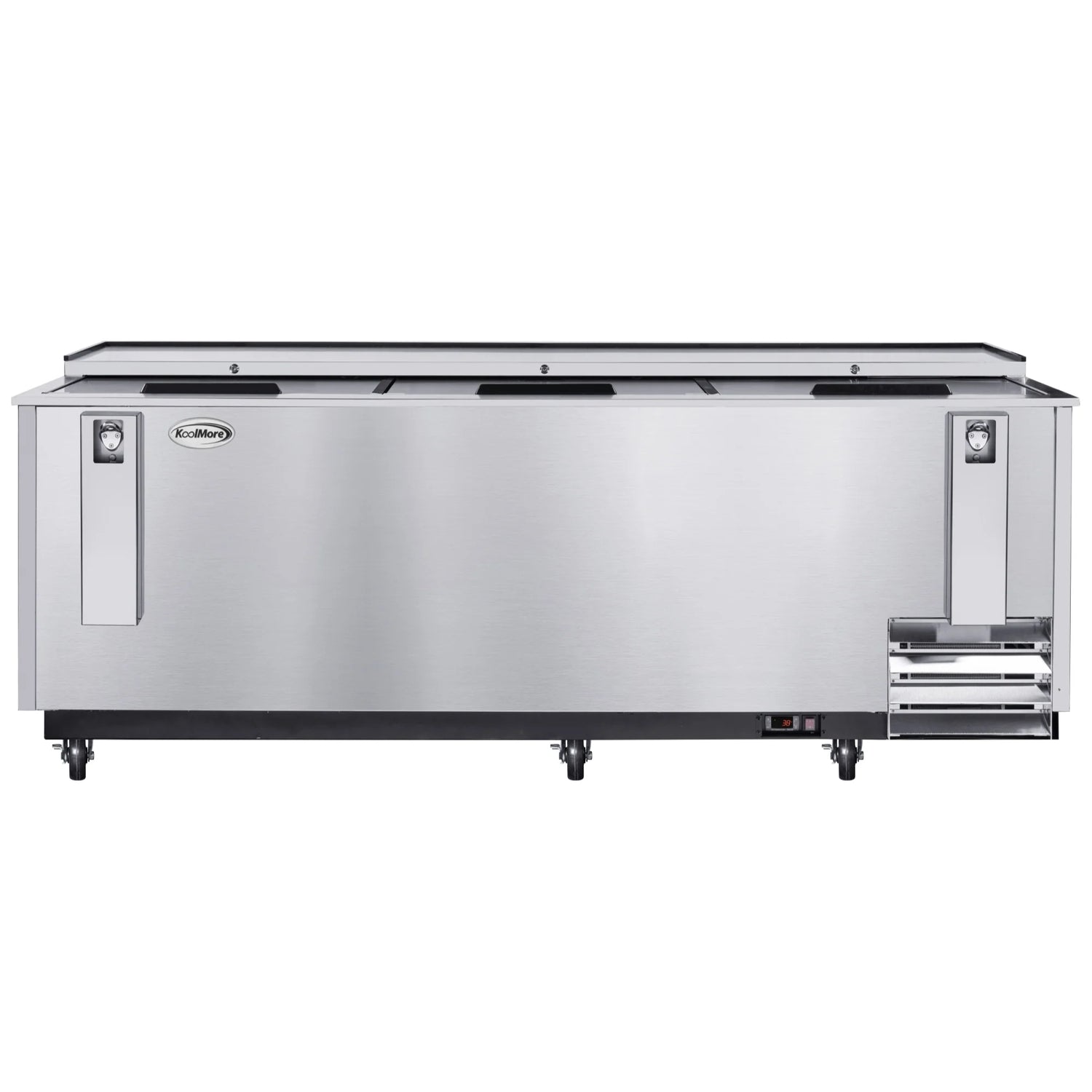 Commercial Bottle Cooler with Built-In Opener, ETL Listed, 30 cu. ft. 95 In.