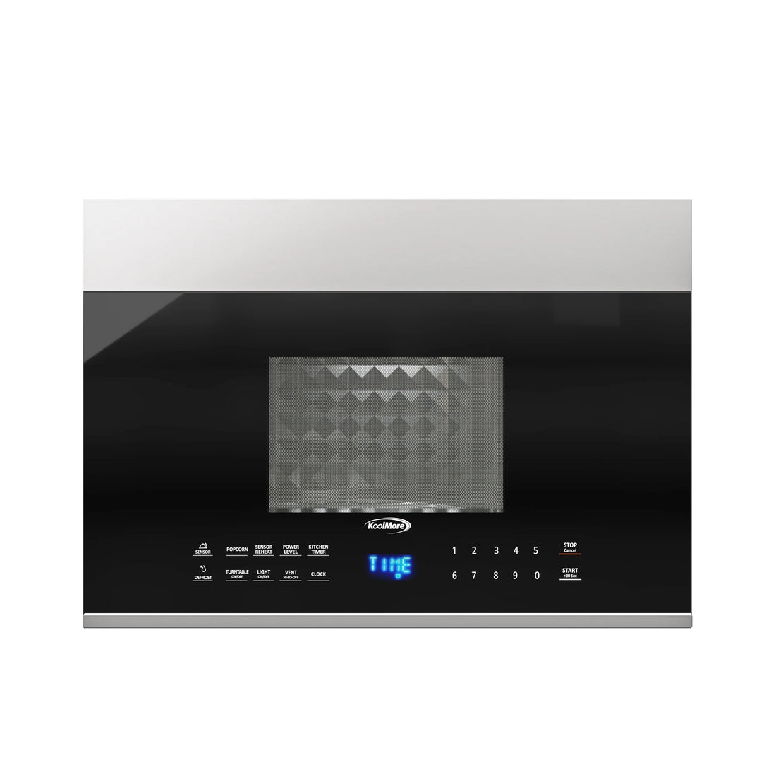Over the Range Stainless Steel Microwave, 300 CFM, One Panel, 1.3 cu. ft.