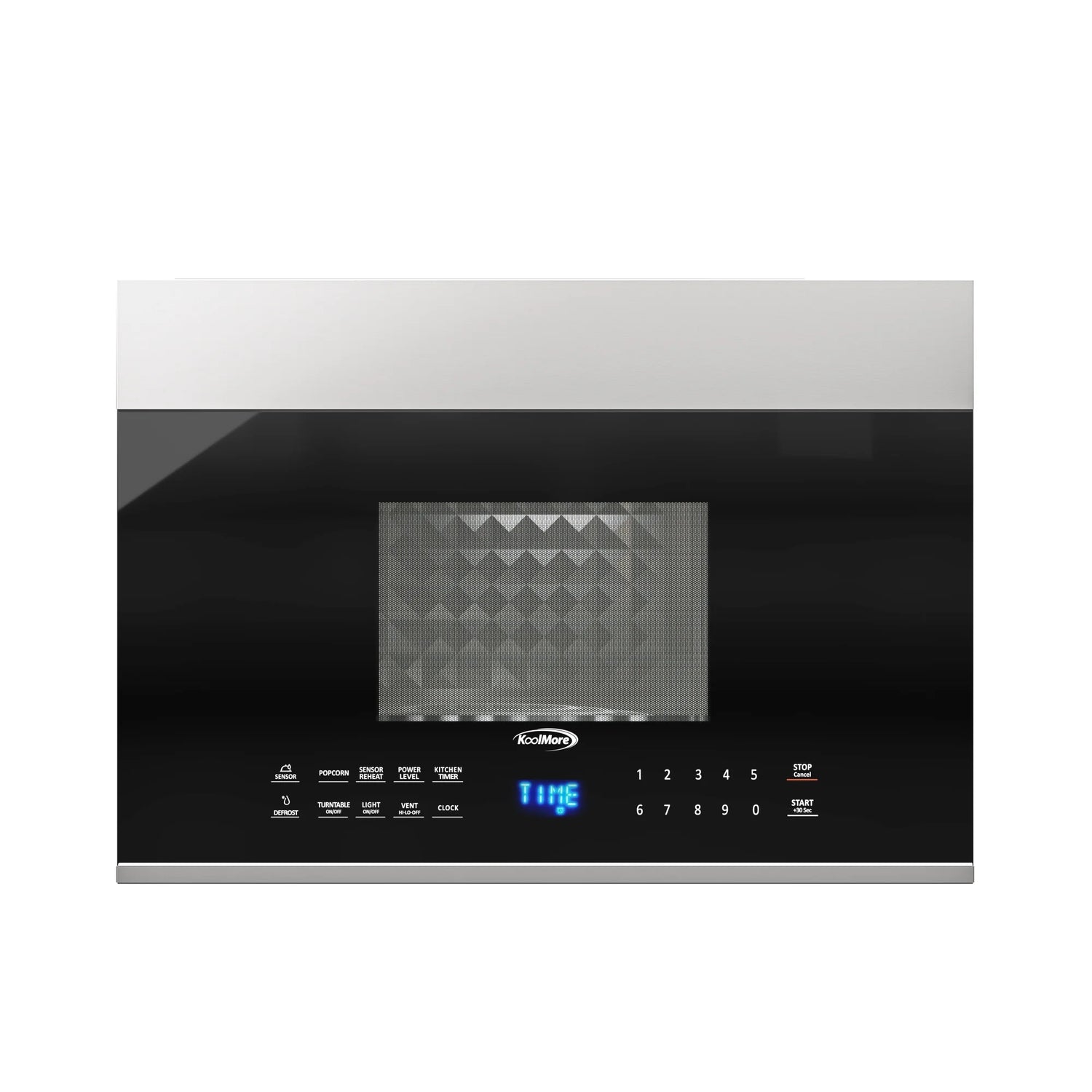 Over the Range Stainless Steel Microwave, 300 CFM, One Panel, 1.3 cu. ft.