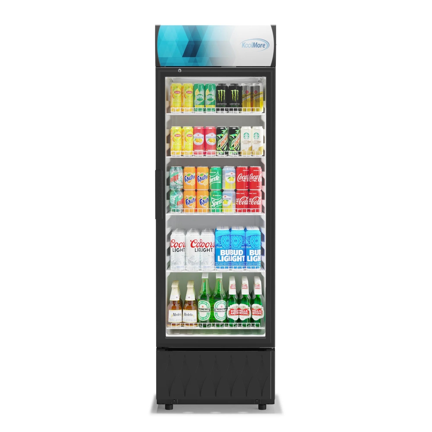One-Door Merchandiser Refrigerator 22 in, 9 Cu Ft.