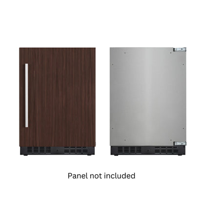 Panel Ready Compact Refrigerator, 5 cu. ft. in Black, 24 In.