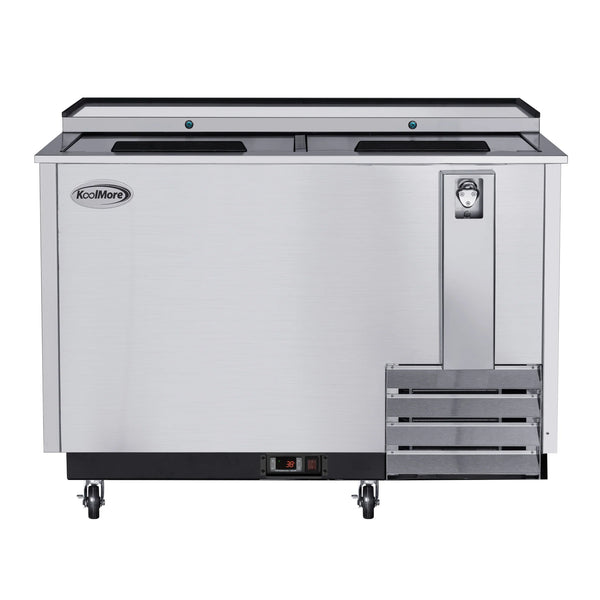 Commercial Bottle Cooler with Built-In Opener, ETL Listed, 14 cu. ft. 50 In.