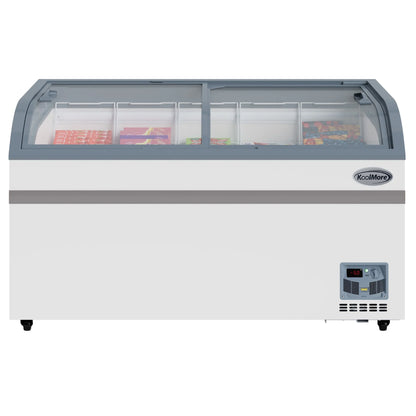 Manual Defrost Island Chest Freezer in White, 58 In. 14 cu. ft.