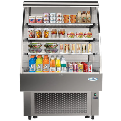 Open Air Grab and Go Refrigerator 35 in, 13.4 cu ft.