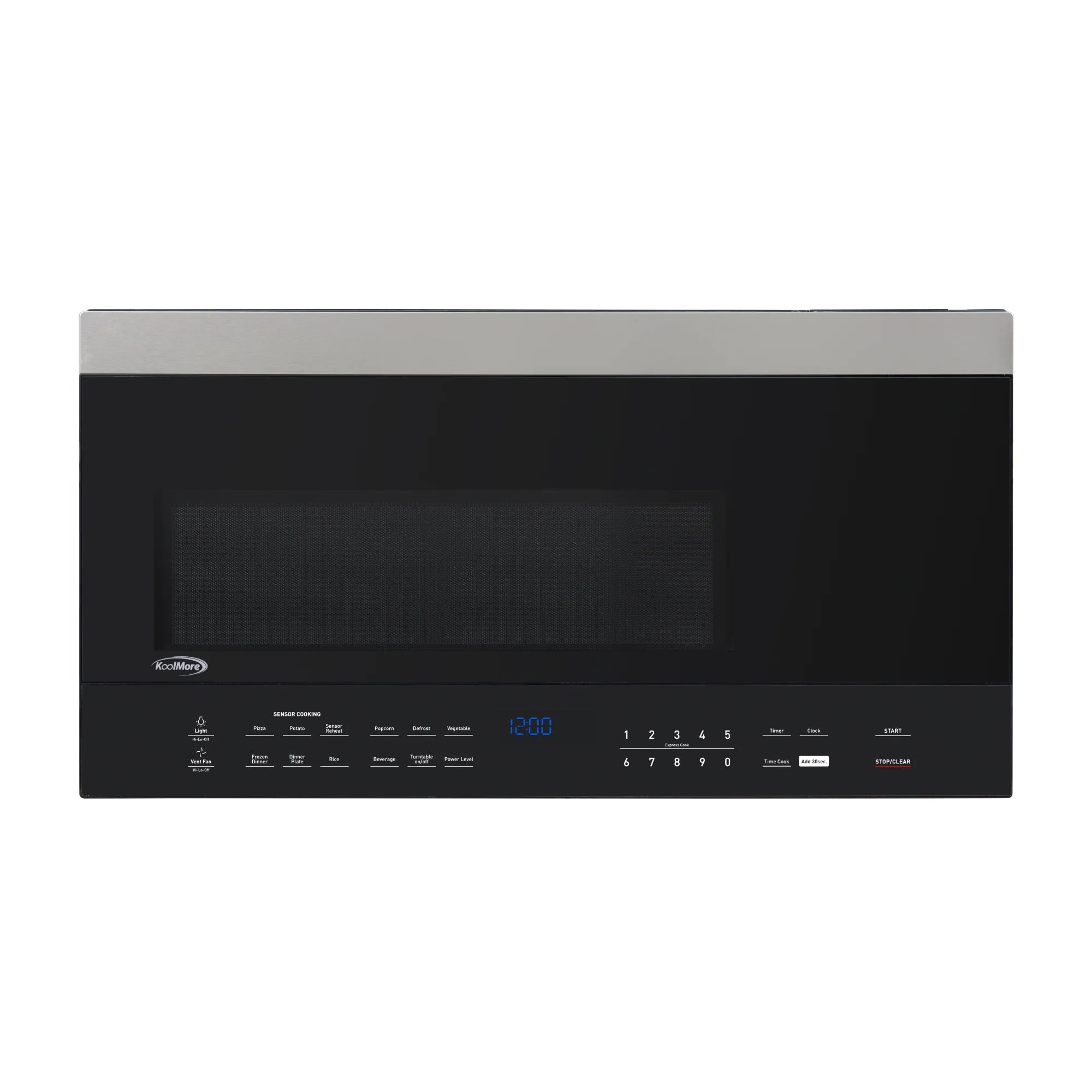Over-the-Range Microwave Oven in Black, 30 in. 1.6 cu.ft.