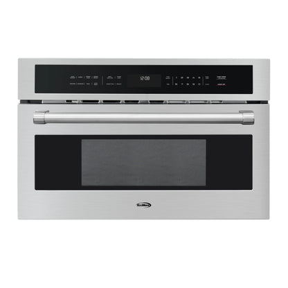 Built-In Microwave with Convection Oven and Air Fryer, 1.6 cu. ft. Capacity in Stainless-Steel, 30 In.