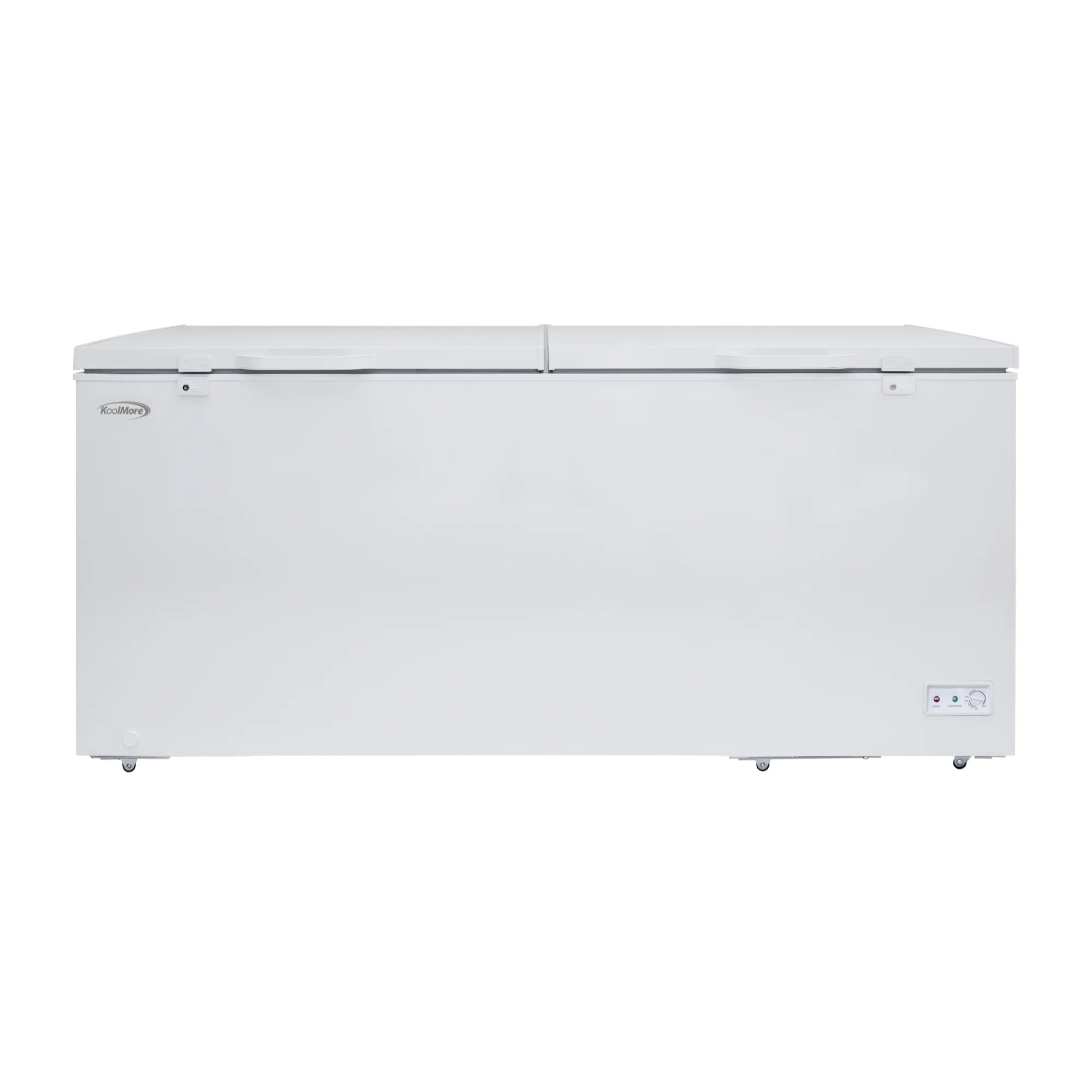 Commercial Chest Freezer, 30 Cu. Ft. in White, ETL Listed, 79 In.