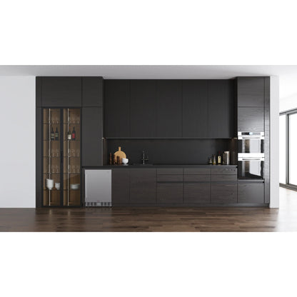 Stainless Steel, Built-In Refrigerator and Beverage Cooler, 5 Cu. ft. 23.4 In.