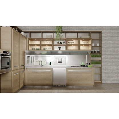 Stainless Steel, Built-In Refrigerator and Beverage Cooler, 5 Cu. ft. 23.4 In.