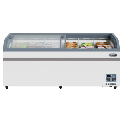 Manual Defrost Island Chest Freezer in White, 78 In. 19 cu. ft.