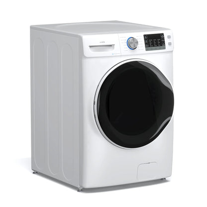Large Capacity Stackable Front Load Washing Machine in White, 4.5 cu. ft.