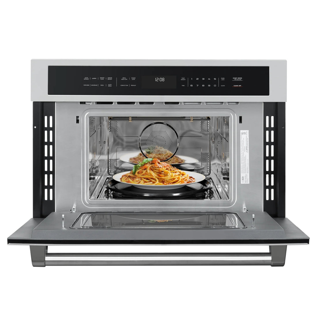 Built-In Microwave with Convection Oven and Air Fryer, 1.6 cu. ft. Capacity in Stainless-Steel, 30 In.