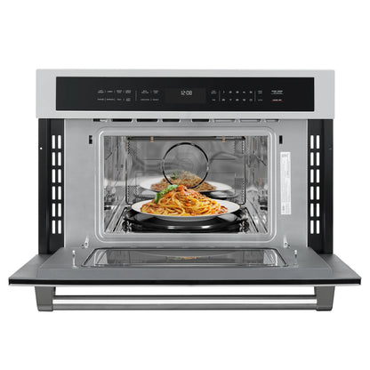 Built-In Microwave with Convection Oven and Air Fryer, 1.6 cu. ft. Capacity in Stainless-Steel, 30 In.