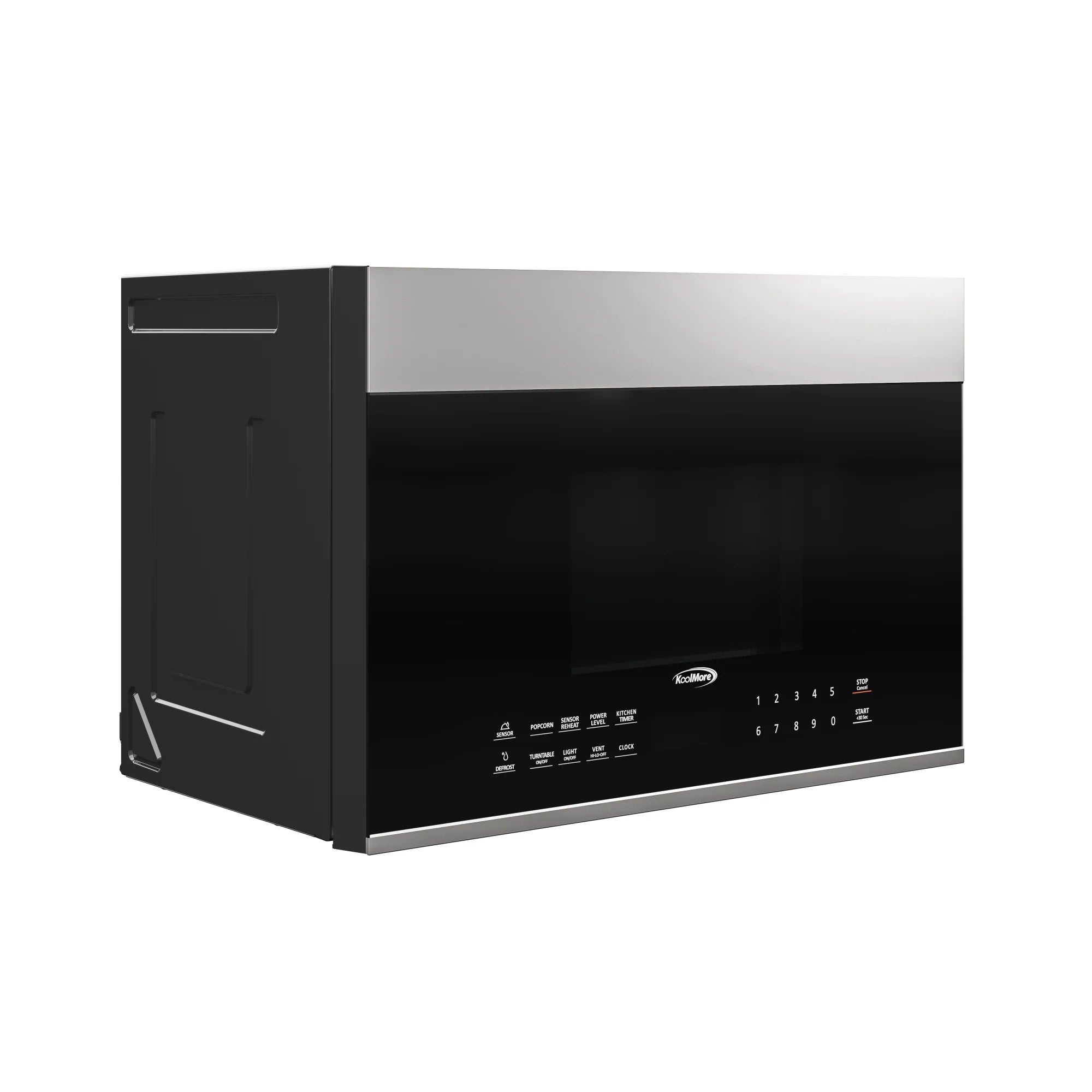 Over the Range Stainless Steel Microwave, 300 CFM, One Panel, 1.3 cu. ft.