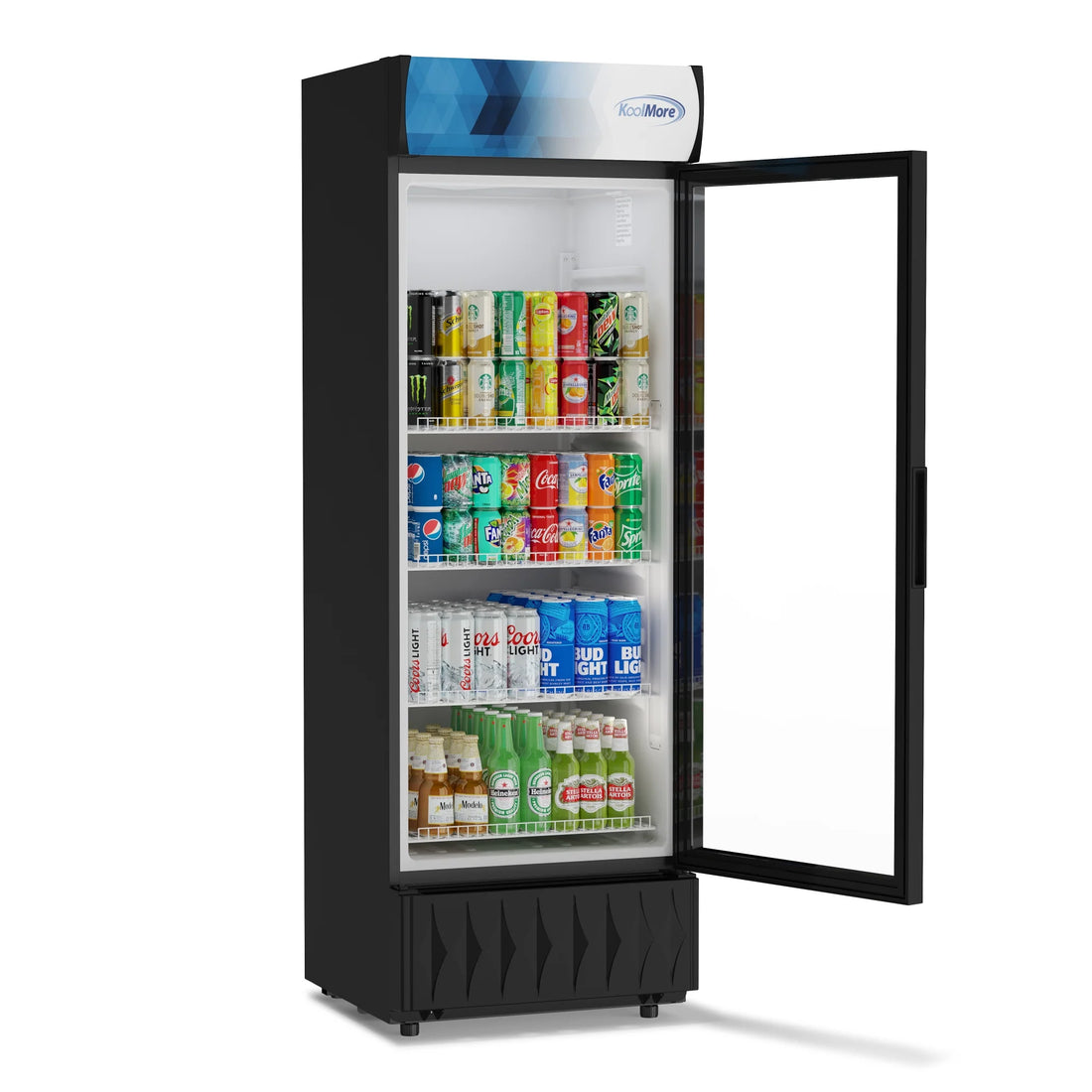 One-Door Merchandiser Refrigerator 24 in, 12 Cu Ft.