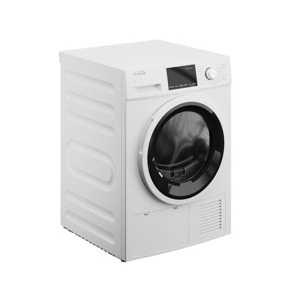Large Capacity Stackable Ventless Front Load Dryer in White, 240V, 4.4 cu. ft.
