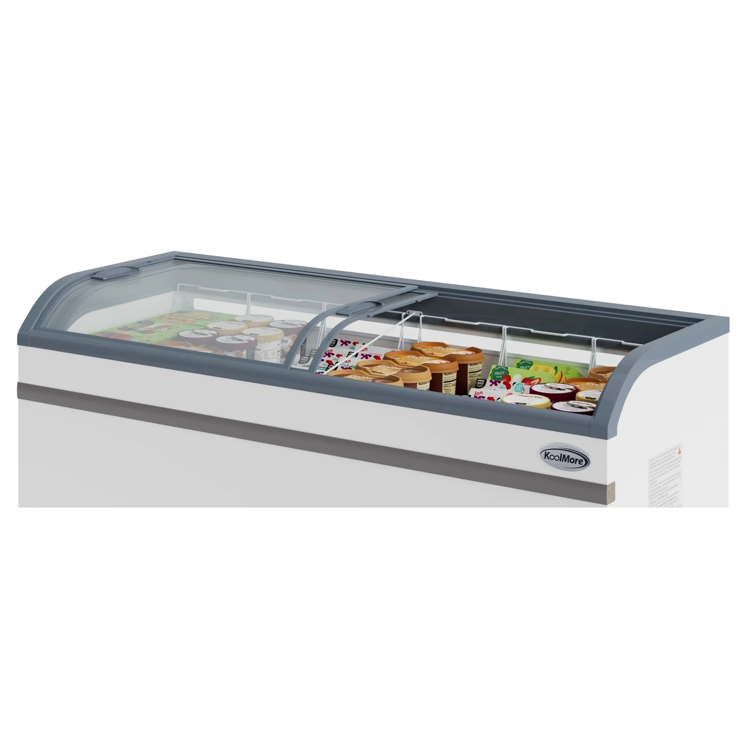 Manual Defrost Island Chest Freezer in White, 78 In. 19 cu. ft.