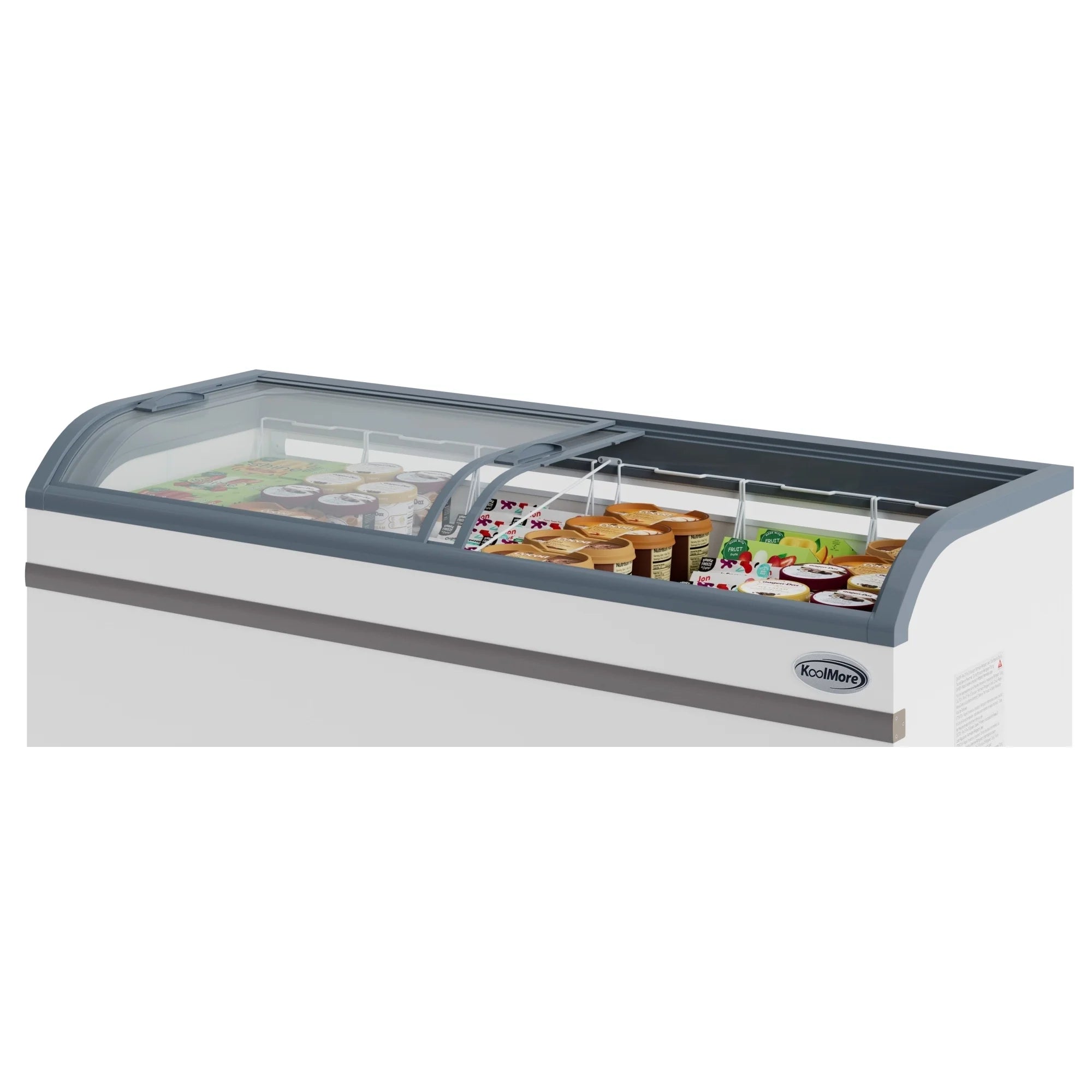 Manual Defrost Island Chest Freezer in White, 78 In. 19 cu. ft.