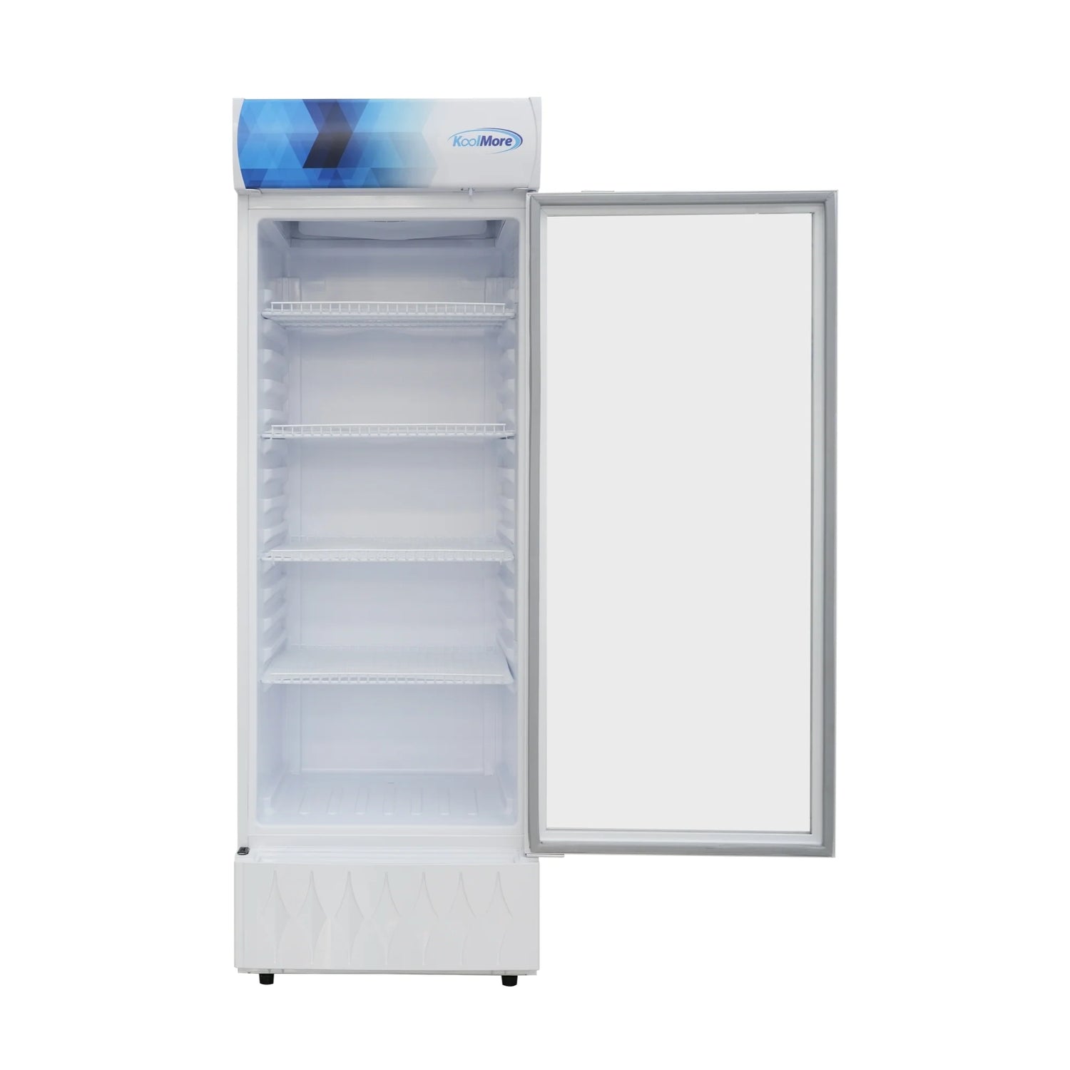 One-Door Commercial Merchandiser Refrigerator in White 24 in, 12 cu. ft.
