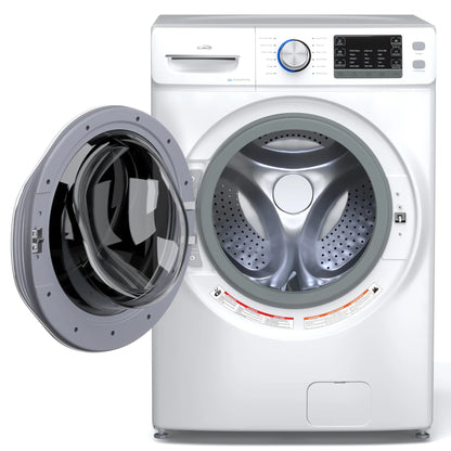 Large Capacity Stackable Front Load Washing Machine in White, 4.5 cu. ft.