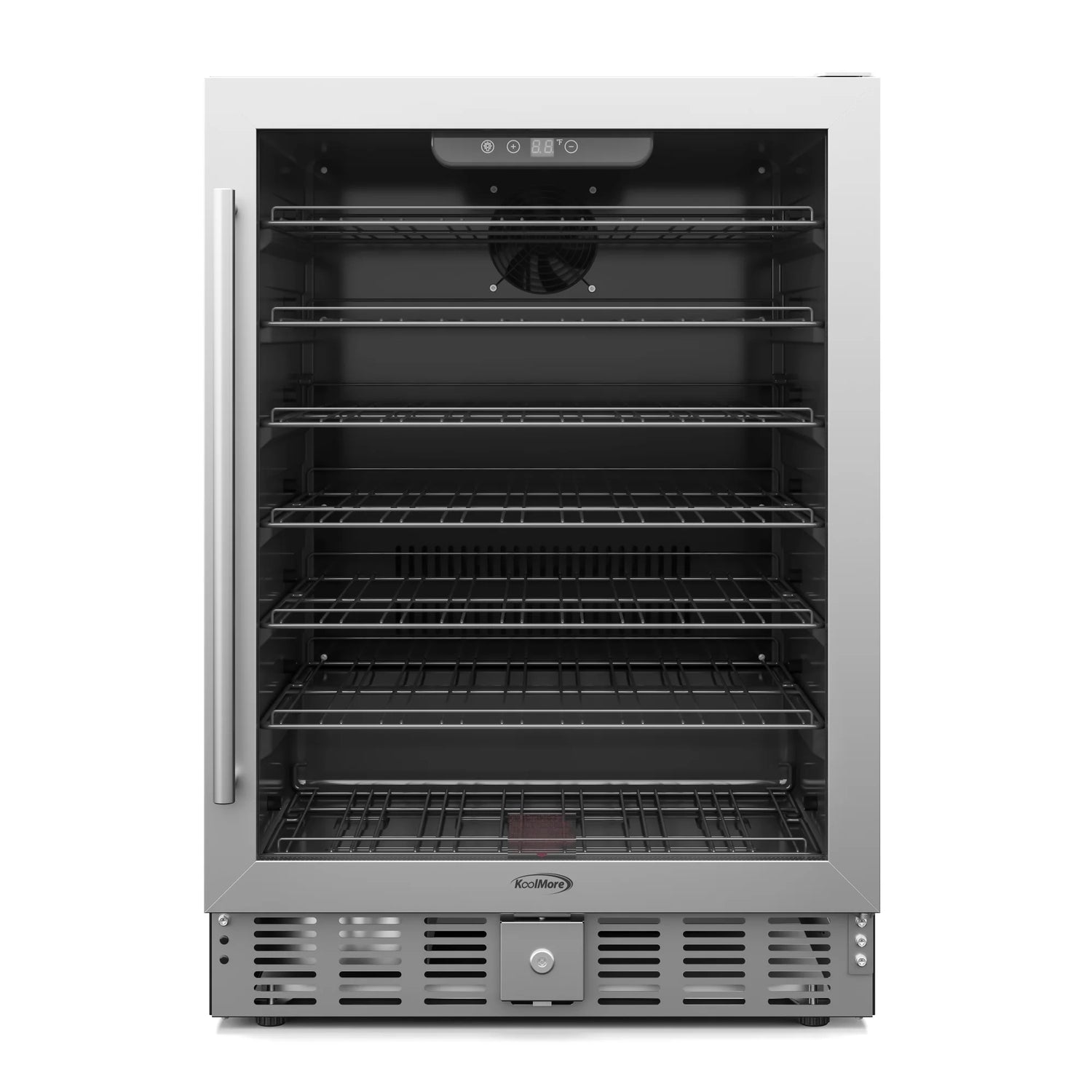 Stainless Steel, Built-In Refrigerator and Beverage Cooler, 5 Cu. ft. 23.4 In.