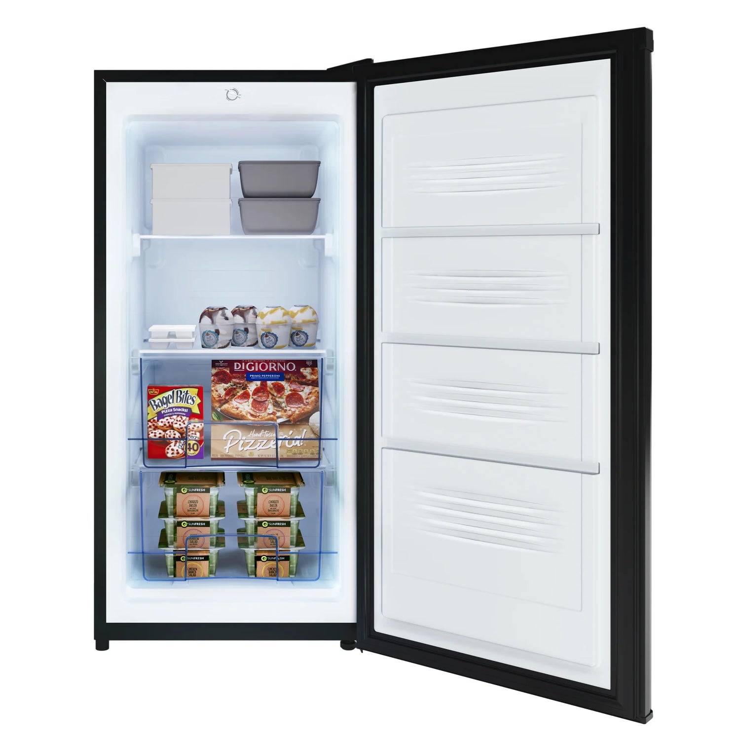 Convertible Refrigerator/Freezer 4.2 cu. ft. in Silver, 21 In.