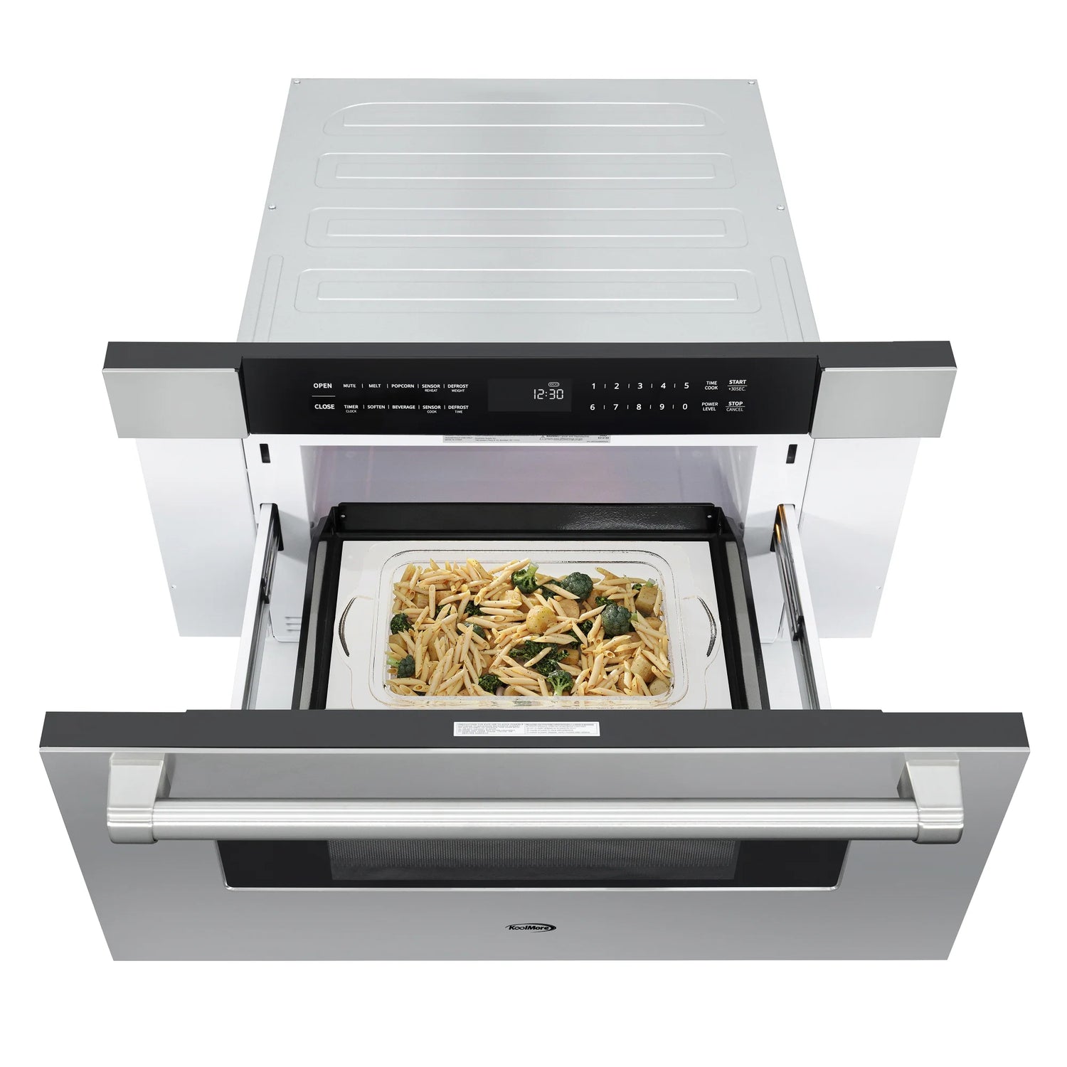 Microwave Drawer, 1.2 cu. ft. Capacity in Stainless-Steel, 30 In.