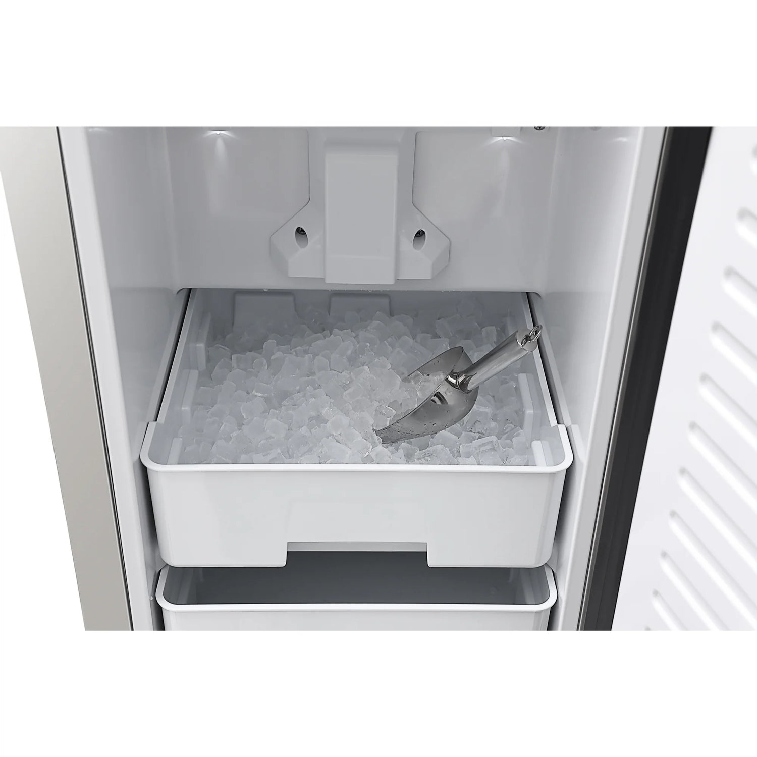Built-in Residential Pearl Ice Nugget Maker, 66lb /day with Drain Pump in Stainless-Steel, 15 In.