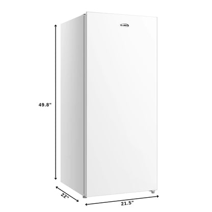 Convertible Garage Ready Upright Freezer/Refrigerator in White, 7 cu. ft.