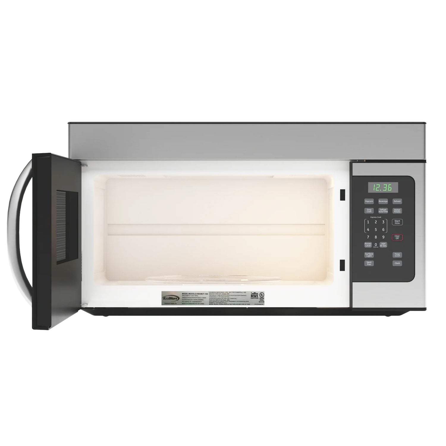 Over the Range Stainless Steel Microwave, 1.6 cu. ft.