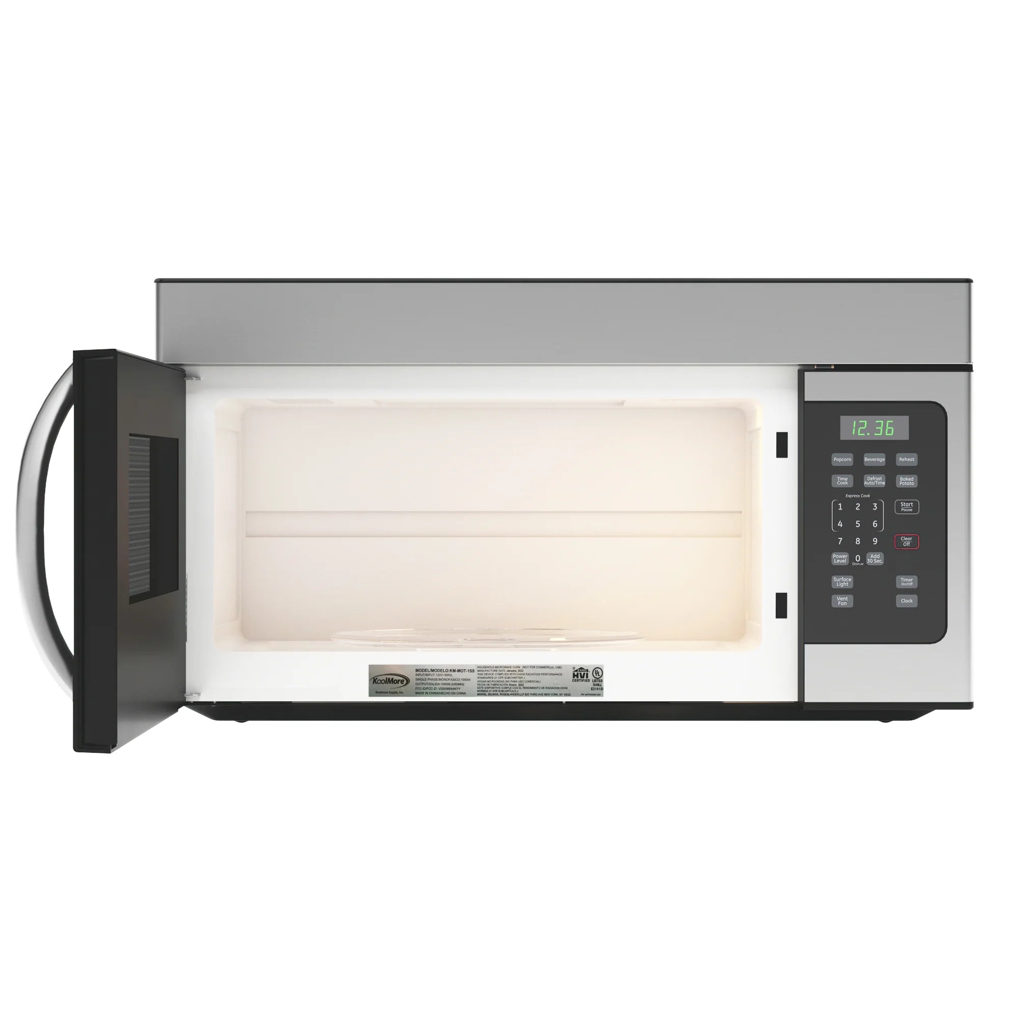 Over the Range Stainless Steel Microwave, 1.6 cu. ft.