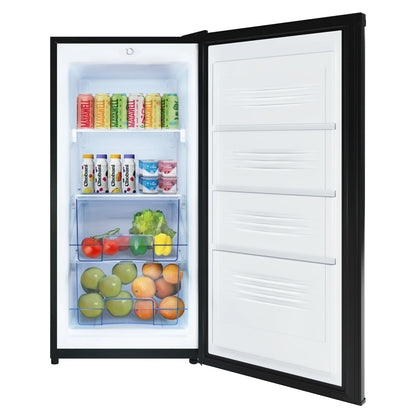 Convertible Refrigerator/Freezer 4.2 cu. ft. in Silver, 21 In.