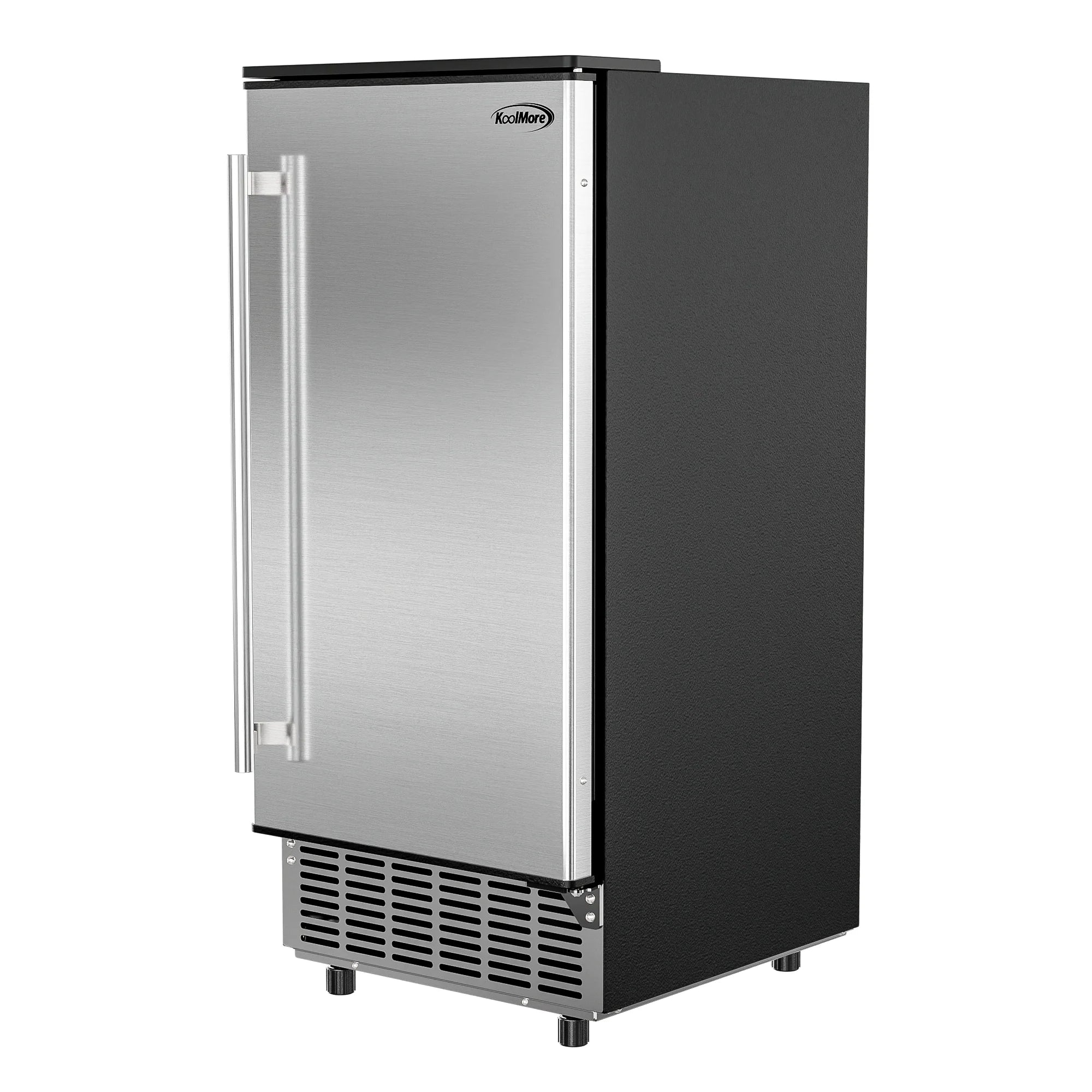 Stainless-Steel Built-In/Free-Standing Ice Maker, 75lbs/24h, 15 In.